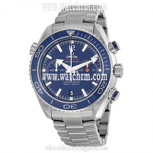 Omega Seamaster Planet Ocean Chronograph Automatic Blue Dial Men's Watch 23290465103001