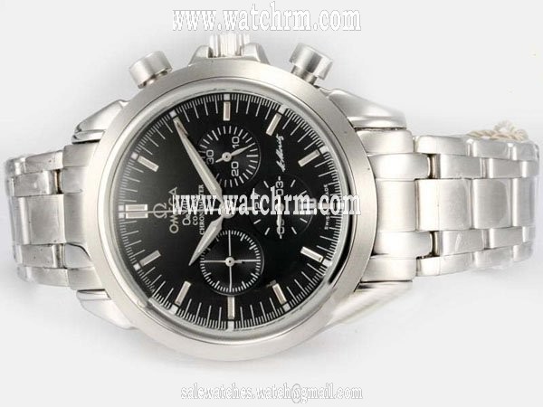 Omega Speedmaster Broad Arrow 3151.50.00 Black Dial Round Silver Stainless Steel Strap Watch