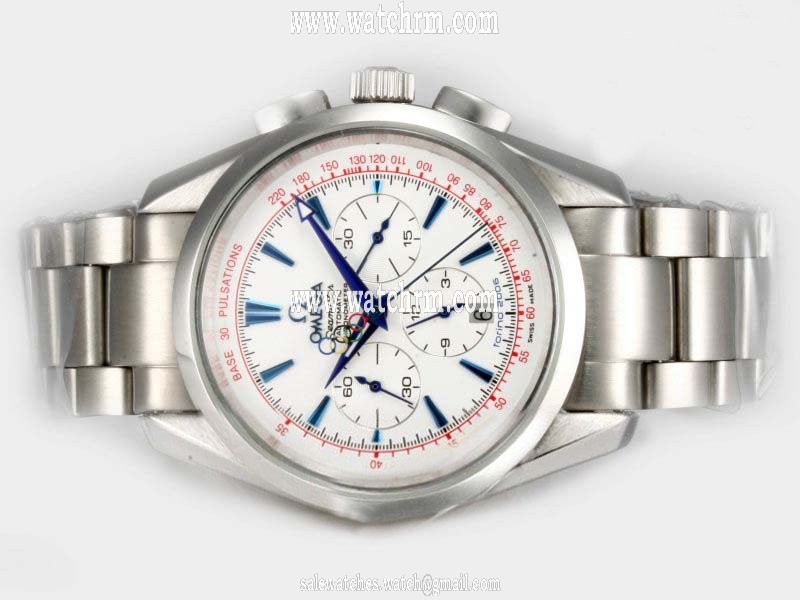 Omega Speedmaster Broad Arrow 3551.20.00 41mm White Dial Automatic Watch