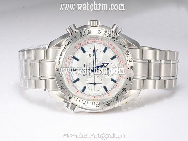 Omega Speedmaster Broad Arrow 3551.20.00 Stainless Steel Bezel Midsize Watch
