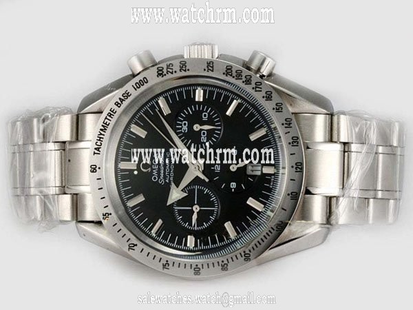 Omega Speedmaster Broad Arrow 3551.50.00 Round Black Dial Automatic Watch