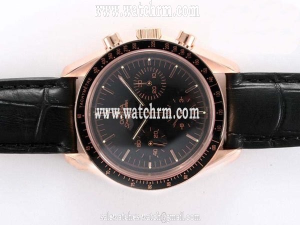 Omega Speedmaster Broad Arrow 3659.50.31 Round Manual Winding Black Dial Watch