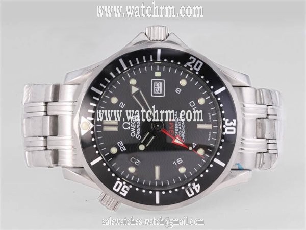 Omega Speedmaster Broad Arrow GMT 2538.20 Black Dial Automatic Watch