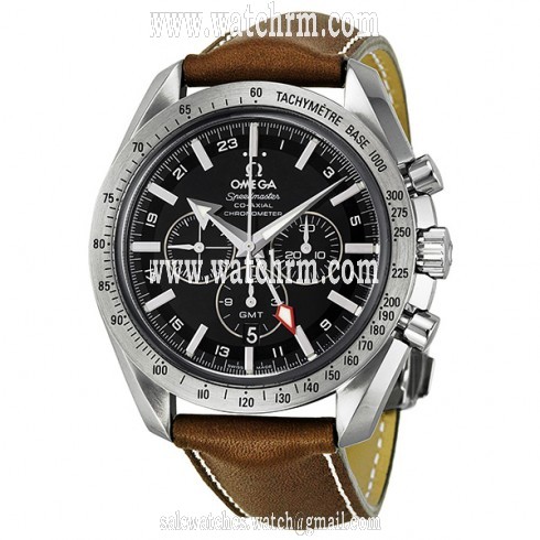 Omega Speedmaster Broad Arrow GMT Chronograph Automatic Men's Watch 38815037