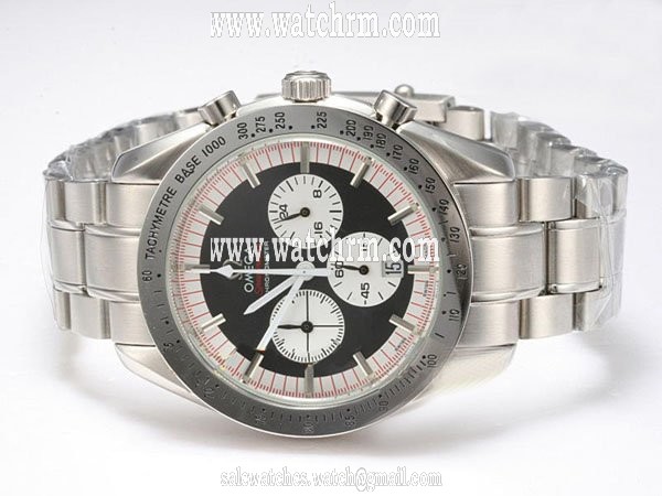 Omega Speedmaster Broad Arrow Rattrapante 3582.51.00 Black Dial Round Watch