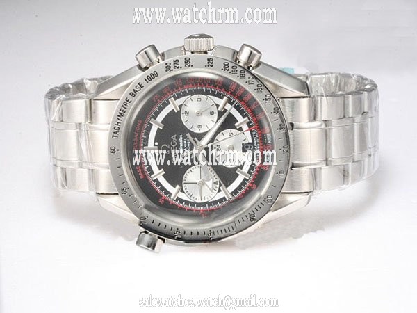 Omega Speedmaster Broad Arrow Rattrapante 3582.51.00 Midsize 42mm Silver Stainless Steel Strap Watch