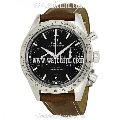 Omega Speedmaster Chronograph Black Dial Automatic Men's Watch 33112425101001