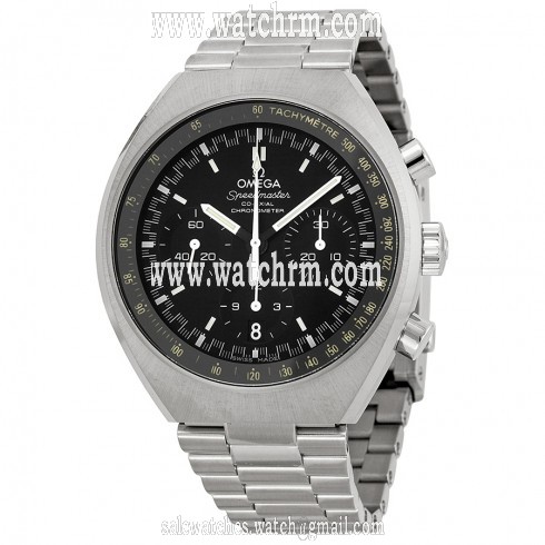 Omega Speedmaster Mark II Automatic Chronograph Black Dial Stainless Steel Men's Watch 32710435001001