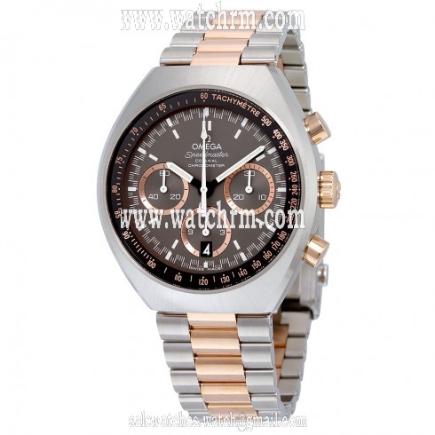 Omega Speedmaster Mark II Grey Dial Two-tone Stainless Steel Men's Watch 327.20.43.50.01.001