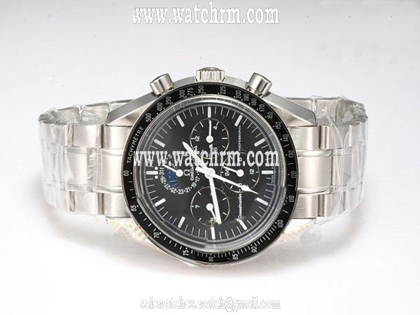 Omega Speedmaster Moon Phase 3576.50.00 42mm Automatic Black Dial Watch