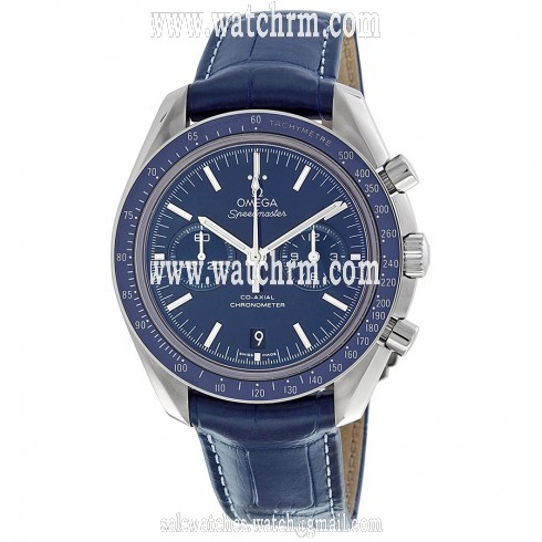 Omega Speedmaster Moonwatch Blue Dial Chronograph Men's Watch 31193445103001