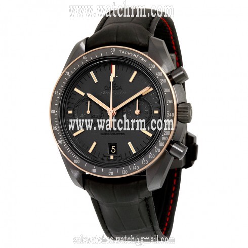Omega Speedmaster Moonwatch Black Dial Chronograph Automatic Men's Watch 311.63.44.51.06.001