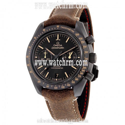 Omega Speedmaster Moonwatch Co-Axial Black Dial Chronograph Automatic Men's Watch 31192445101006