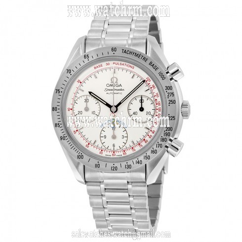 Omega Speedmaster Olympic Edition Silver Dial Stainless Steel Men's Watch 3538.30