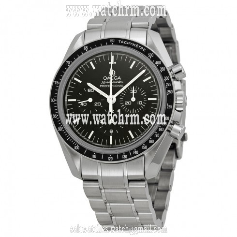 Omega Speedmaster Professional Moon Chronograph Black Dial Stainless Steel Men's Watch 311.30.42.30.01.006