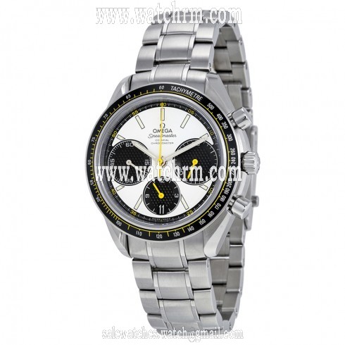Omega Speedmaster Racing Co-Axial White Dial Stainless Steel Men's Watch 32630405004001