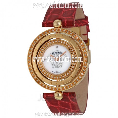 Open Box - Versace Eon Diamond and Ruby Ladies Watch 80Q871D497-S800