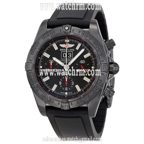 Open Box - Breitling Windrider Blackbird Automatic Chronograph Men's Watch M4435911-BA27BKPD