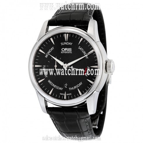 Oris Aquis Automatic Black Dial Stainless Steel Men's Watch 745-7666-4054LS