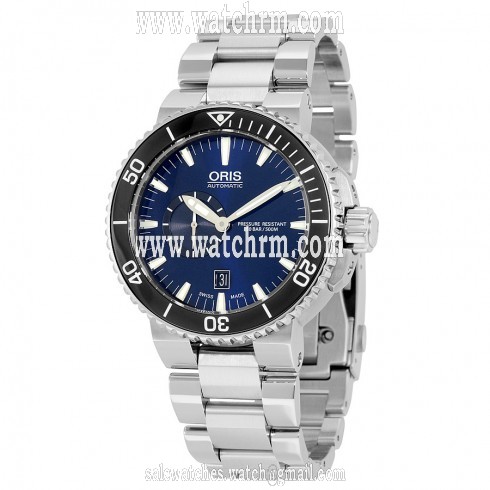 Oris Aquis Small Second Date Men's Watch 743-7673-4135MB