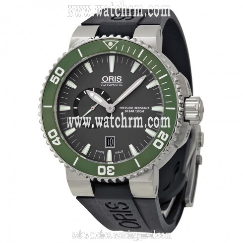 Oris Aquis Small Second Date Men's Watch 743-7673-4137RS