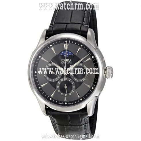 Oris Artelier Complication Moonphase Automatic Men's Watch 581-7592-4054LS