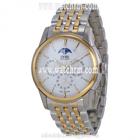 Oris Artelier Complication Silver Dial Men's Watch 01 582 7689 4351-07 8 21 78