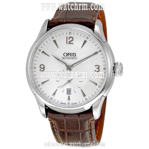 Oris Artelier Silver Dial Automatic Men's Watch 623-7582-4071LS