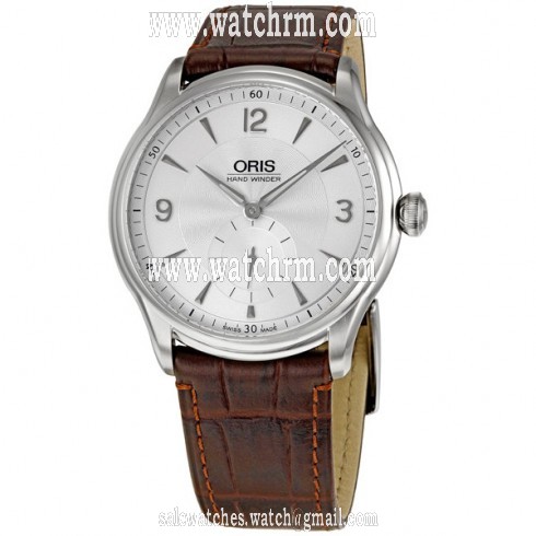 Oris Artelier Silver Dial Men's Watch 396-7580-4051LS