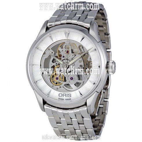Oris Artelier Skeleton Automatic Men's Watch 734-7591-4051MB