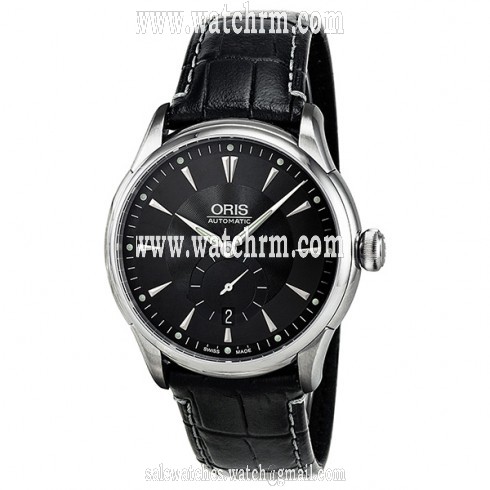 Oris Artelier Small Second Automatic Black Dial Men's Watch 01 623 7582 4074 07 5 21 71FC