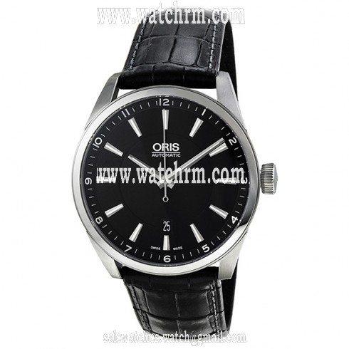 Oris Artix Black Dial Date Men Watch 733-7642-4054LS