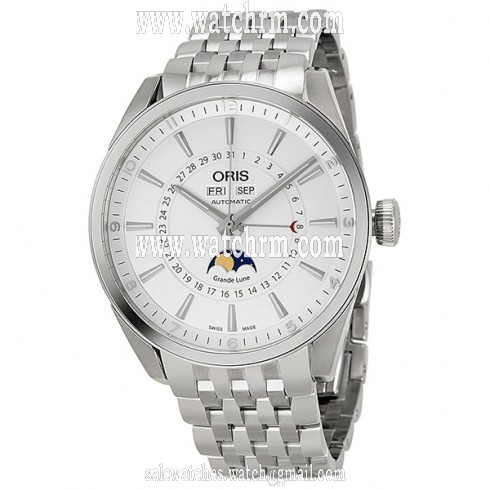 Oris Artix Complication Automatic Silver Dial Stainless Steel Men's Watch 01 915 7643 4051 07 8 21 80