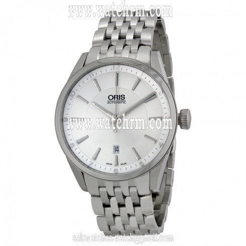 Oris Artix Date Automatic Silver Dial Stainless Steel Men's Watch 733-7642-4031MB