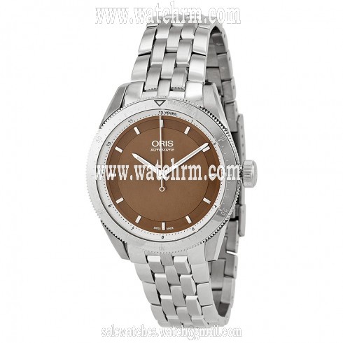 Oris Artix GT Brown Dial Stainless Steel Ladies Watch 01 733 7671 4152-07 8 18 85