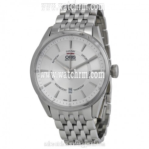 Oris Artix Silver Dial Stainless Steel Men's Watch 755-7691-4051MB