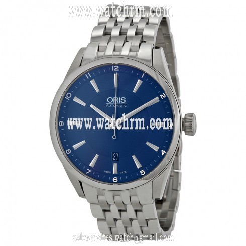 Oris Automatic Blue Dial Stainless Steel Men's Watch 733-7642-4035MB