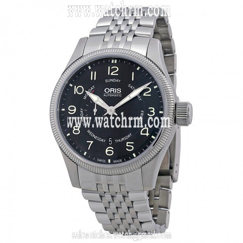 Oris Big Crown Black Dial Men's Watch 745-7688-4064MB