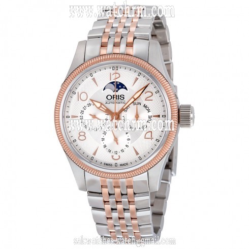 Oris Big Crown Complication Silver Dial Two-tone Stainless Steel Men's Watch 01 582 7678 4361-07 8 20 32