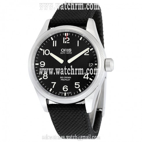 Oris Big Crown ProPilot Date Black Dial Automatic Men's Watch 751-7697-4164BKFS