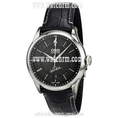 Oris Chet Baker Limited Edition Automatic Black Dial Men's Watch 01 733 7591 4084-Set LS