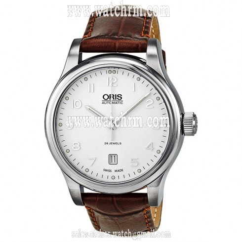 Oris Classic Date Automatic White Dial Stainless Steel Men's Watch 01 733 7594 4091 07 5 20 12