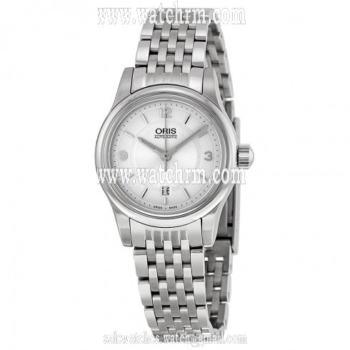 Oris Classic Date Silver Dial Stainless Steel Ladies Watch 01 561 7650 4031-07 8 14 61
