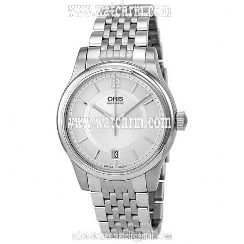 Oris Classic Date Silver Dial Stainless Steel Men's Watch 01 733 7578 4031-07 8 18 61