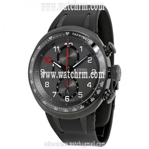 Oris Darryl O Young Limited Edition Grey Dial Black Rubber Men's Watch 774-7611-7784SET
