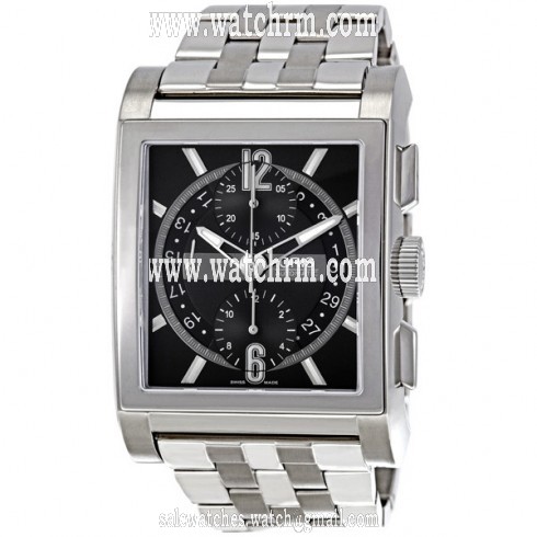 Oris Men's Rectangular Titanium Chronograph  Automatic Watch 674-7625-7064MB