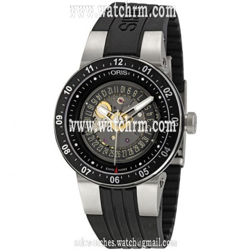 Oris Men's Williams F1 Team Skeleton Date  Automatic Watch 733-7613-4114RS
