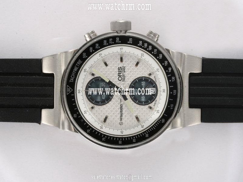 Oris Motor Sport WilliamsF1 Team 677 7577 70 54 RS Round Stainless Steel Case Midsize Watch