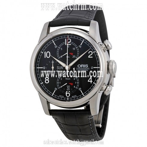 Oris Raid Limited Edition Black Dial Steel Men's Watch 775-7686-4084LS