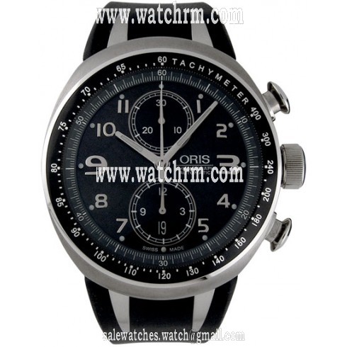 Oris TT3 Limited Edition Titanium Black Men's Automatic Watch 673-7587-7084RS